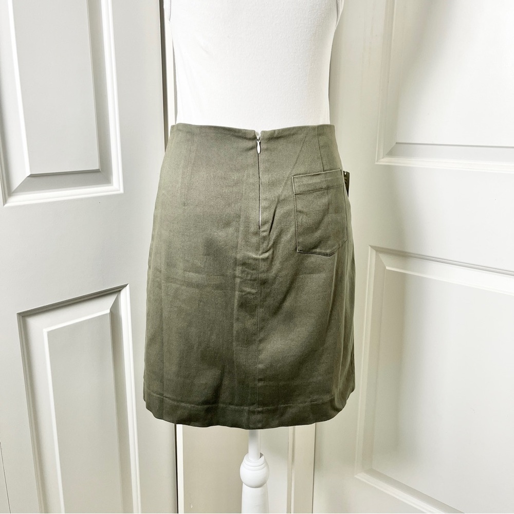 NWT Roots Golf Green A-Line Pleated Cargo Skort – Sporty & Chic, Size 6 - Picture 7 of 16